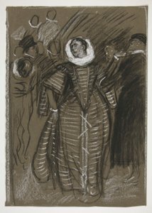 Katharina, Ato I, Cena I, A Megera Domada de Edwin Austin Abbey