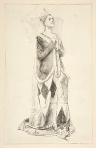 Lady Anne Nevill, do Rei Ricardo III de Edwin Austin Abbey