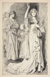 Ophelia: de Edwin Austin Abbey