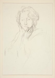 Retrato da Sra. Abbey de Edwin Austin Abbey