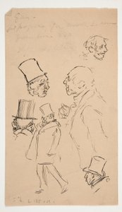 Folha de esboços de Edwin Austin Abbey