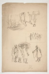 Folha de estudos de Edwin Austin Abbey