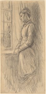 Solidão: Miss Vesta Rollinstall de Edwin Austin Abbey