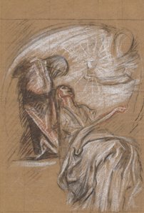 Estude para de Edwin Austin Abbey