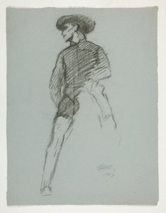 Estudo para de Edwin Austin Abbey