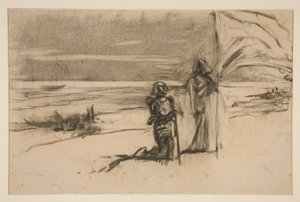 Estude para de Edwin Austin Abbey