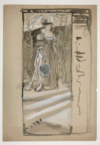 Estude para de Edwin Austin Abbey