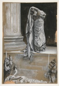 Estudo para Antônio de Edwin Austin Abbey