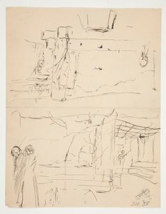 Estudo para a décima segunda noite (?) de Edwin Austin Abbey
