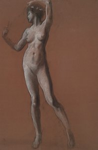 Estudo para figura de 3 da tarde para de Edwin Austin Abbey