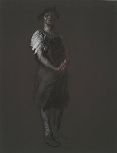 Estudo para a figura de um Trabalhador, em de Edwin Austin Abbey