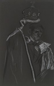 Estudo de Pares para a Coroação de Eduardo VII de Edwin Austin Abbey