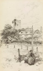O Pároco de Edwin Austin Abbey