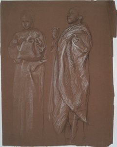 Estudo não identificado de Edwin Austin Abbey