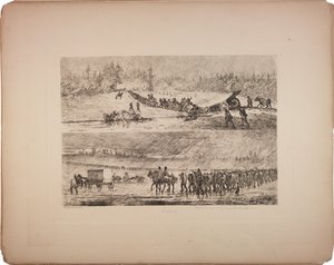 Preso na lama, 1876