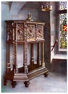 Francis I petite credence, francês, 1910. de Edwin Foley