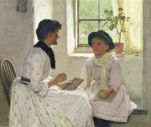 A lição, 1889