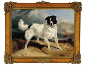 Netuno, a propriedade de William Ellis Gosling, Esq., 1824 de Edwin Landseer