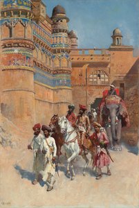 O Forte de Gwalior, Madhya Pradesh,