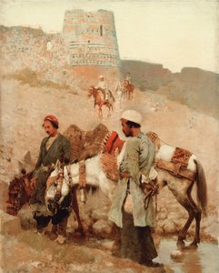 Viajando na Pérsia, 1895 de Edwin Lord Weeks