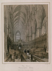 O coro, Abadia de Westminster, Londres