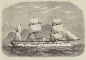 Índia e o Príncipe de Gales, HMS Serapis