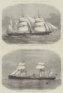 Novos Navios a Vapor de Parafuso