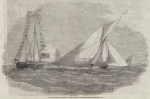Royal Harwich Regatta, The Amazon vencendo a Copa do Commodore