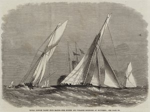Royal London Yacht Club Match, o esfingo Sphinx e Volante em Southend