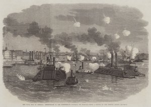 A Guerra Civil na América, Destruição da Flotilha Confederada ao largo de Memphis