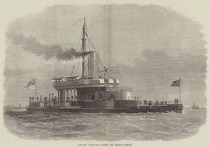 O novo Turret-Ship Glatton, para Harbor Defense de Edwin Weedon