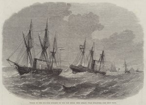Naufrágio do navio Hydaspe no Pan Shoal Rhio Strait, perto de Cingapura
