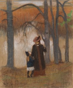 A Esposa e a Filha do Artista de Eero Järnefelt