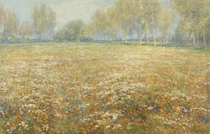 Prado em flor de Egbert Rubertus Derk Schaap