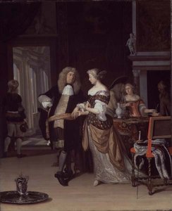 Figuras em um interior, 1678