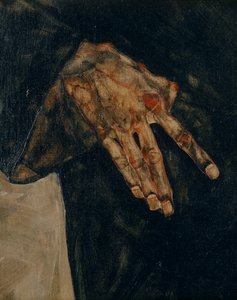 Die Eremiten (óleo sobre tela) de Egon Schiele