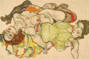 Amantes Femininas de Egon Schiele