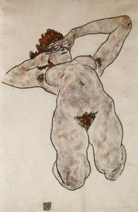 Nude deitado; Mentindo mulher nua, 1917