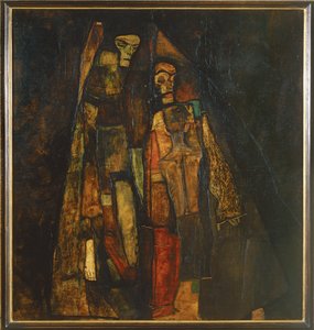 Revelação (óleo sobre tela) de Egon Schiele