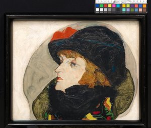 Retrato de Ida Roessler de Egon Schiele