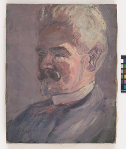 Retrato de Leopold Czihaczek de Egon Schiele