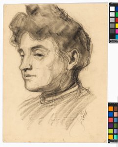 Retrato de Marie Schiele de Egon Schiele