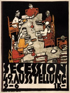 Cartaz da 49ª Exposição da Secessão de Viena, 1918