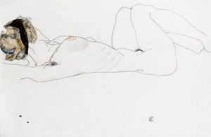 Nu feminino reclinado, 1912