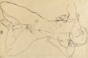 Nu feminino reclinado, 1914