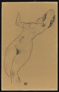 Nu reclinado, 1918