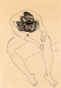 Nu feminino sentado, 1912