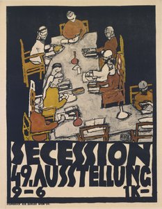 Secessão 49ª Exposição (Secessão 49ª Exposição), 1918 de Egon Schiele