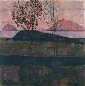 Pôr-do-sol de Egon Schiele