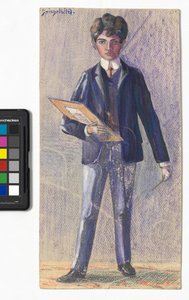 Reflexo de Egon Schiele